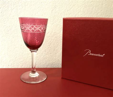 Verre Vin En Cristal Rouge Sign Baccarat Mod Le Taille