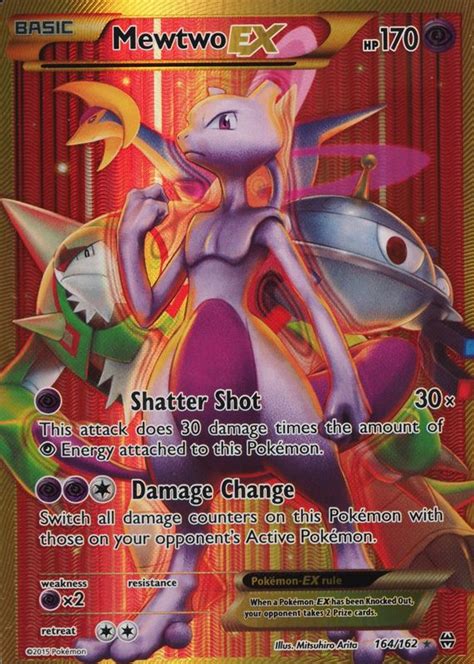 Mewtwo Ex Xy Breakthrough Holo Secret Psa Price