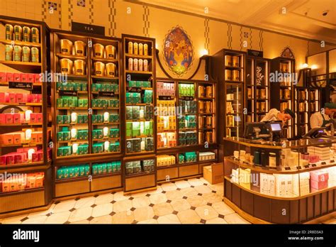 England London Knightsbridge Harrods Food Hall Colourful Display