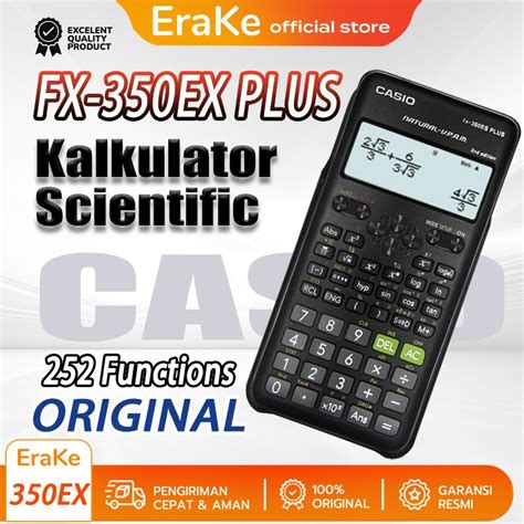 Jual Kalkulator Scientific Casio Fx Es Plus Fx Es Plus Calculator