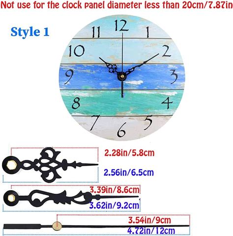 Non Ticking Hands Quartz DIY Wall Pendulum Clock Movement Mechanism DIY