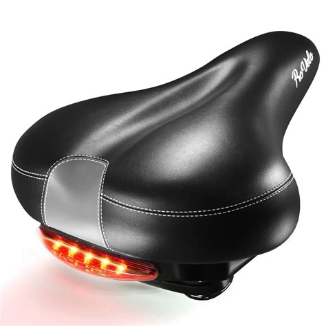 Most Comfortable Bike Seat Provelo For Men Women â€ Rear Led Taillight