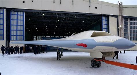 Russian Heavy Strike UAV Okhotnik Launched Missiles From The Su 57