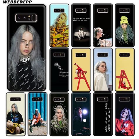 WEBBEDEPP Billie Eilish Friend Soft Silicone Case For Samsung Galaxy A9