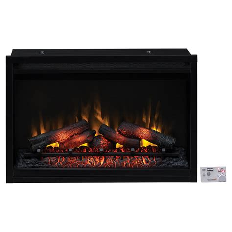 Classicflame 36 In 120v Traditional Builders Box Electric Fireplaces Direct