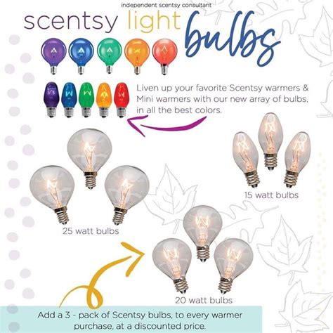 Colored Bulbs Scentsy Scentsy Consultant Ideas Bulb