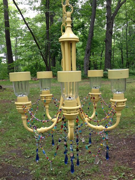 My Solar Chandelier Outdoor Chandelier Solar Light Crafts Solar