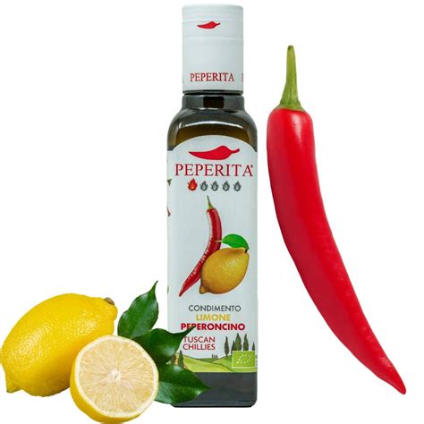 Peperita Würzöl Bio Chili Öl mit Zitrone