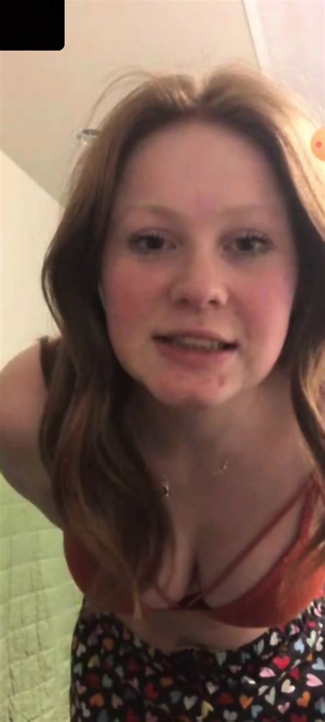 Redhead Teen Flaunting Her Big Tits