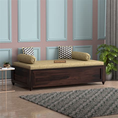 Buy Online Single Diwan Bed With Storage Woodtrend