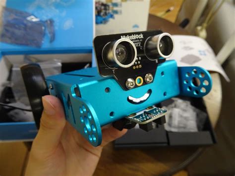 Makeblock プログラミングロボット ブルー Mbot 日本語版 子供 プログラミング教材 プログラミング学習教材 99095