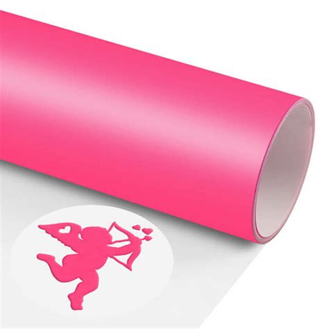 Hot Pink Puff Vinyl Premium Puff Vinyl Heat Transfers Wholesale