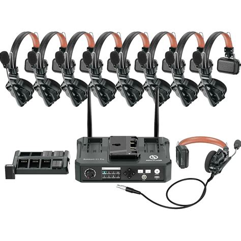 Hollyland Solidcom C1 Pro Hub8s 9 Person Full Duplex Wireless Intercom