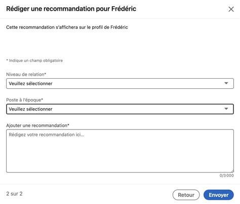 Comment Faire Une Recommandation Sur Linkedin