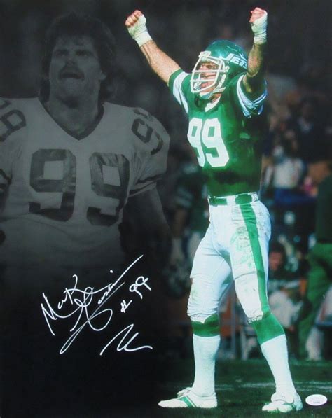 Mark Gastineau Autographed Memorabilia Signed Photo Jersey