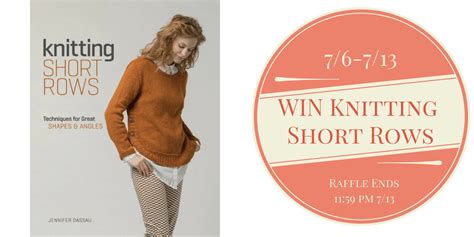 Knitting Short Rows Book Raffle! - Patty Lyons | Knitting TeacherPatty ...