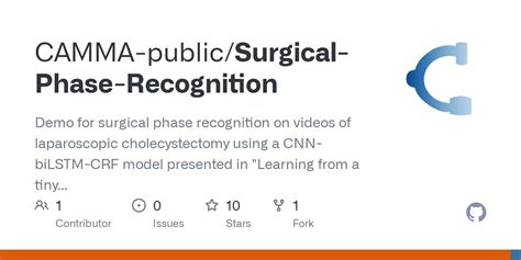 Github Camma Publicsurgical Phase Recognition Demo For Surgical Phase Recognition On Videos