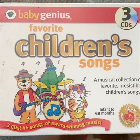 Other Baby Genius 3 Cds Favorite Childrens Songs Poshmark