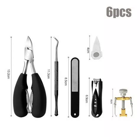 Incarn Ongle De Pied Outils Kit Inox Acier Coupe Ongles Paronychia