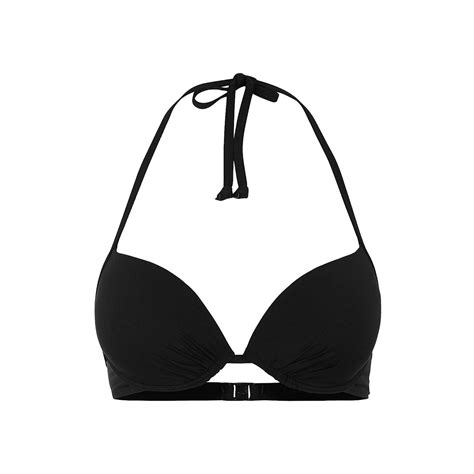 Buffalo Push Up Bikini Top Happy« Bikini Oberteile Schwarz Damen Gr