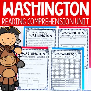 George Washington Reading Comprehension Passage And Activities