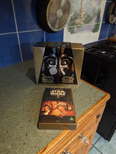 Star Wars Digitally Remastered Vhs Trilogy Special Edition Trilogy Sets