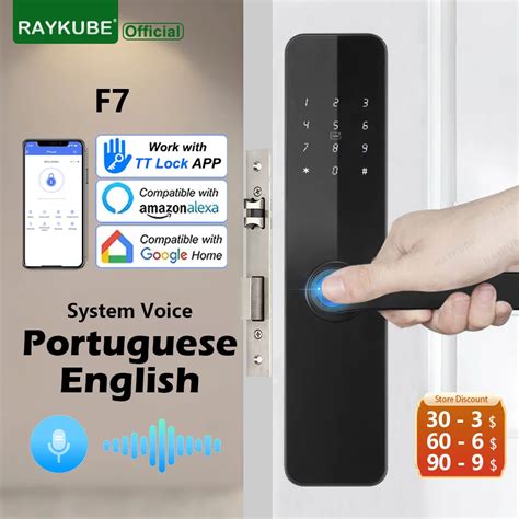 Raykube F Tt Fechadura De Impress O Digital Fechadura El Trica Al