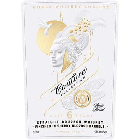 World Whiskey Society Couture Collection 6 Year Straight Bourbon