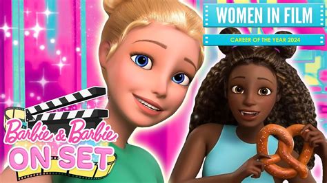 Barbie Career Of The Year Women In Film Barbie And Barbie On Set