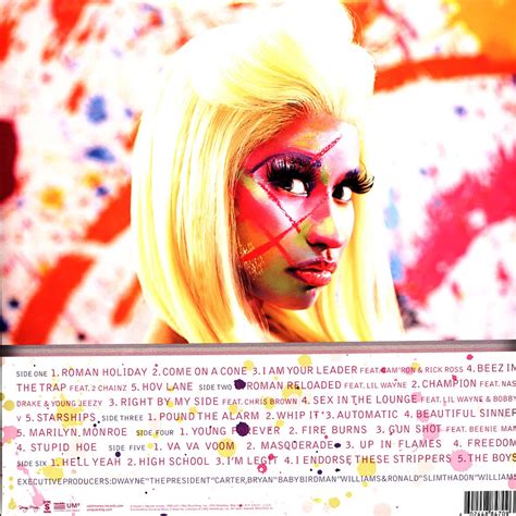 Nicki Minaj Pink Friday Roman Reloaded Deluxe Edition Vinyl Lp