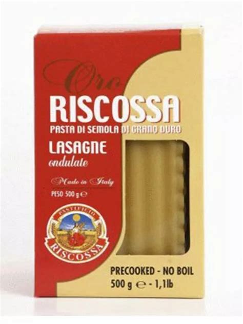 Купить итальянские Листы для лазаньи, Riscossa |OKwine