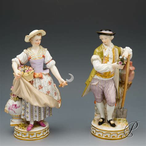 Figuren Meissen Wahl Knaufzeit Um Jhd G Rtner Und G Rtnerin