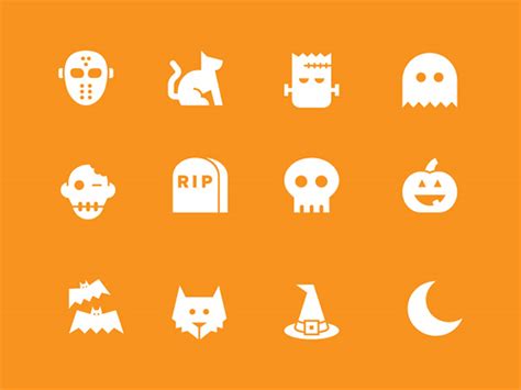 Free Halloween Icons - Download Free PSD and HTML