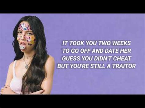 Olivia Rodrigo - Traitor (Lyrics) - YouTube