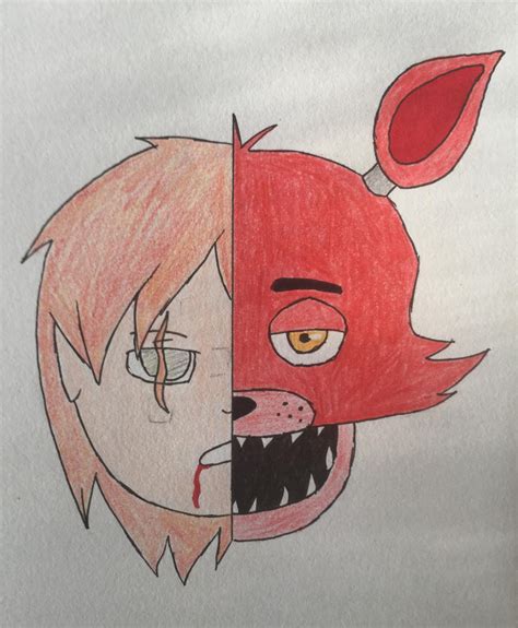 Foxy's Mask by RussetBramblePelt on DeviantArt