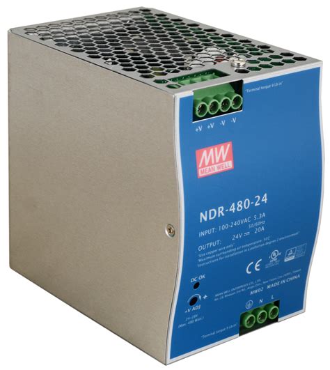 Ndr 24v240w10a Din Rail Power Supply Units Ndr 240 24