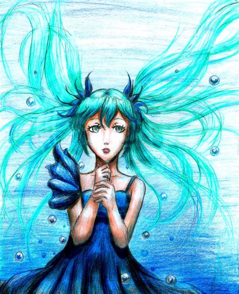 Hatsune Miku Deep Sea Girl By Sharonwinged On Deviantart