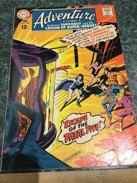 Adventure Comics Mid Grade Legion Key First Shadow Lass