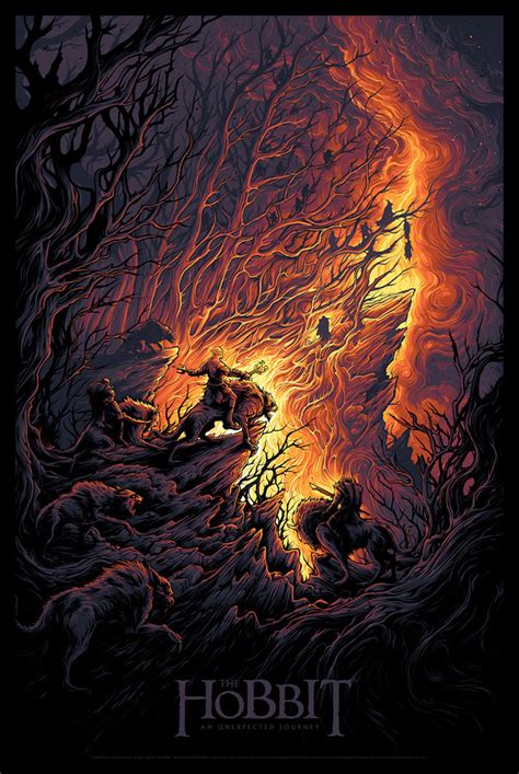 The Hobbit An Unexpected Journey By Dan Mumford Home Of The