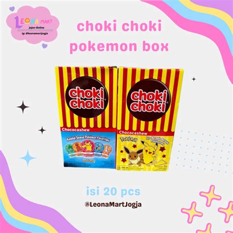 Jual Choki Choki Pokemon Box Isi Pcs Shopee Indonesia