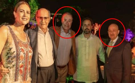 Salinas De Gortari Reaparece En Fiesta Con Quirino Ordaz Coppel