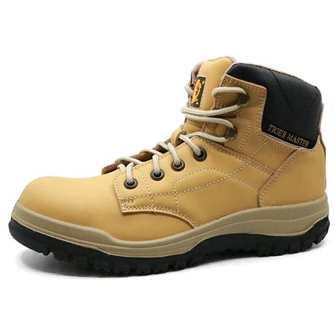 China Oil Resistant Anti Silp Steel Toe Puncture Proof Industrial Safety Boots