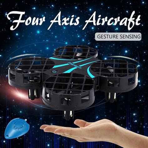 Anti Drop Mini Aeronaves De Brinquedo De Quatro Eixos Ufo Gesting