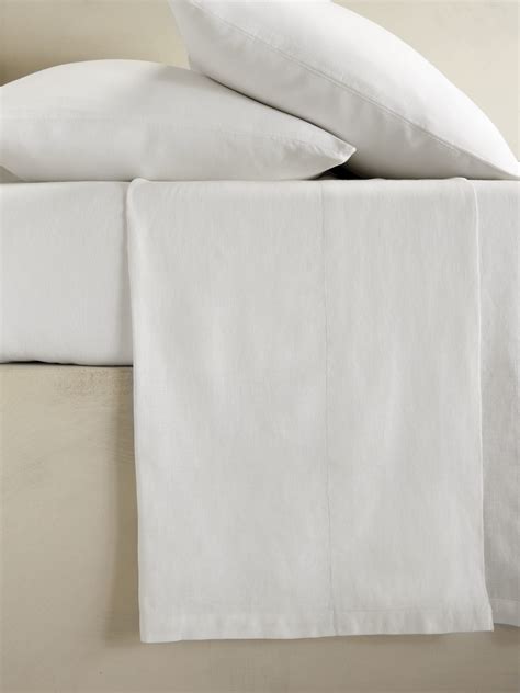 Fine Linen Flat Sheet Banana Republic