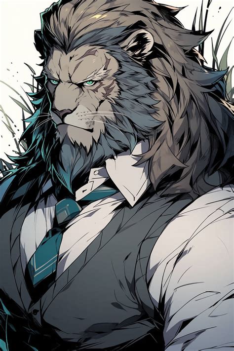 Angry Lion Guy Headshot Open By Chrisd19 On Deviantart