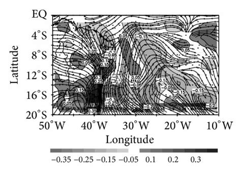 Relative Vorticity Shaded S And Streamlines Composite