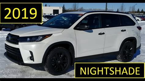 2019 Toyota Highlander Nightshade Black