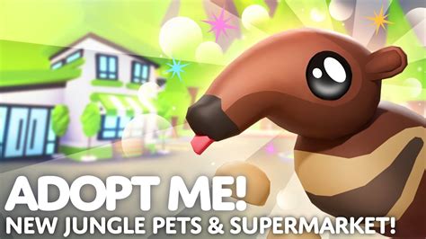 Jungle Pets Supermarket Update Adopt Me On Roblox Youtube