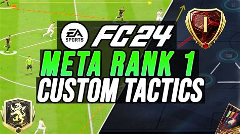 FC 24 20 0 BEST META RANK 1 CUSTOM TACTICS SET UP THE NEW META 5212