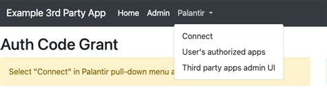 Documentation Third Party Applications Authorizing Third Party